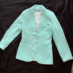 Mint Green Blazer!